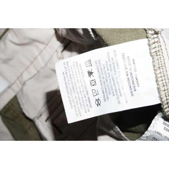 Nike SB Cargo Shorts Men's Size 32 Green Ripstop Utility Skateboarding Shorts - Picture 7 of 12